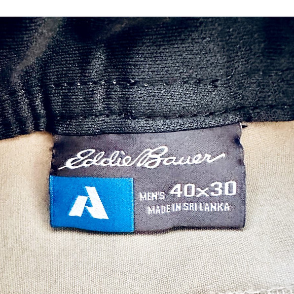 Eddie Bauer Men's First Ascent Pants-Size 40x30-Khaki Color-EUC - Picture 9 of 9